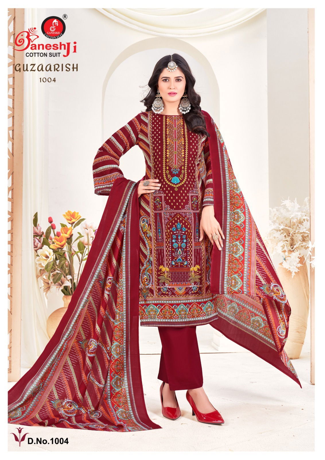 Guzaarish Vol 1 By Ganeshji Cotton Printed Dress Material Exporters In India